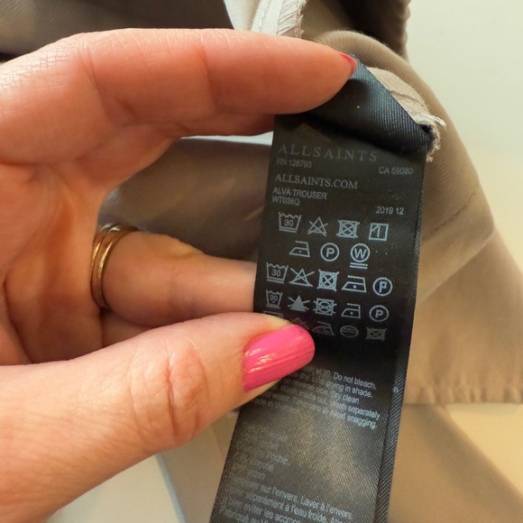 All Saints Grey Trousers - Picture 13 of 15